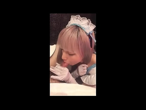❤️ Japanse Idool [mayuka], Frans dienstmeisje kostuum, deel 1, pijpen en aftrekken met lotion Homemade porno at us ❤